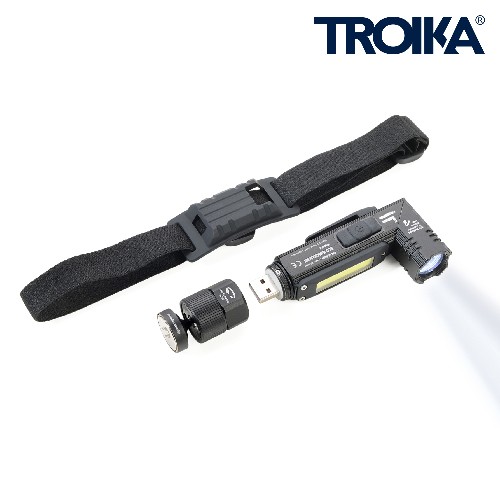 Lampe Frontale 150-120 Lumen TROIKA ECO KNICKLICHT Lampe Frontale 150-120 Lumen TROIKA ECO KNICKLICHT