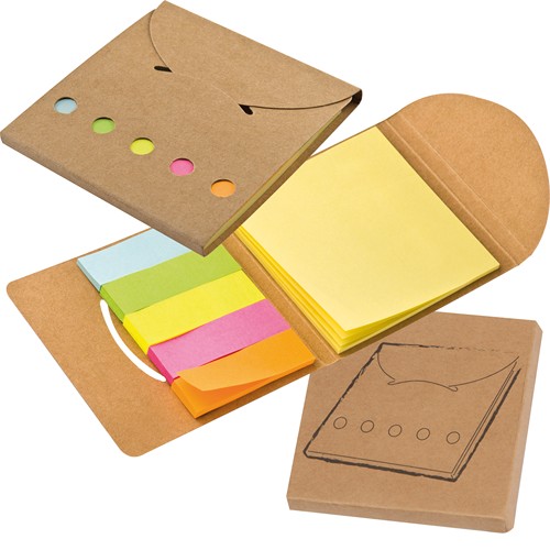 Sticky markers, natural look