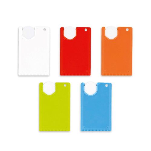 MINI ICE SCRAPER WITH TOKEN HOLDER