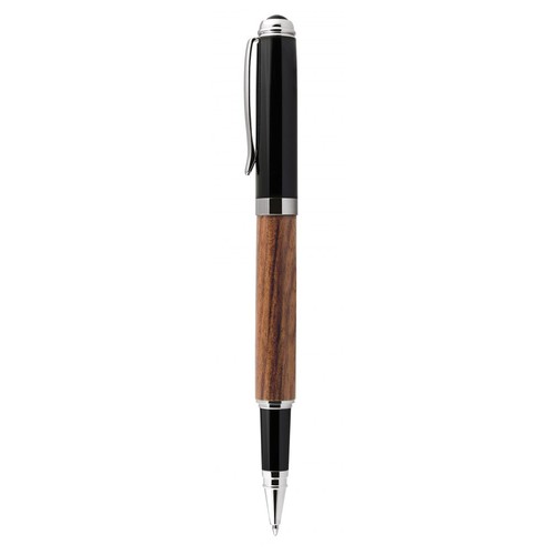 ROLLER IN LEGNO E METALLO NERO