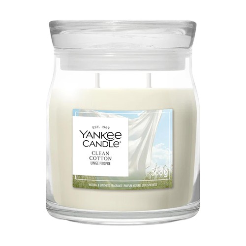 Yankee Candle Clean Cotton Medium Jar Yankee Candle Clean Cotton Medium Jar
