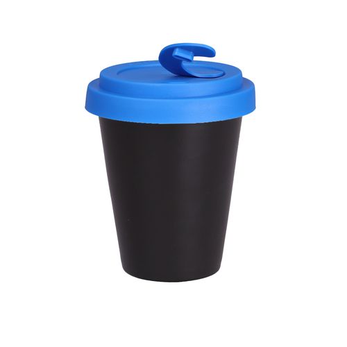 Beker Freedom Small Lock 200ml satijnzwart/blauw Beker Freedom Small Lock 200ml satijnzwart/blauw