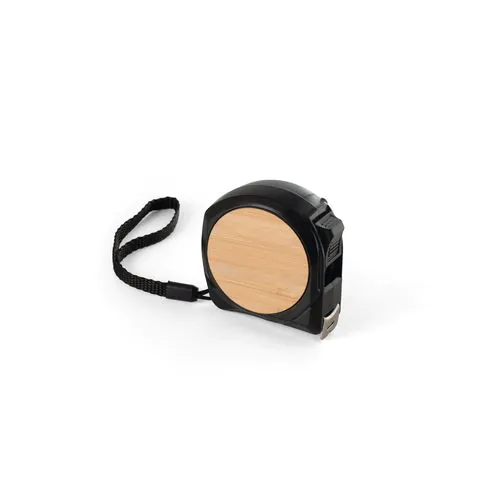 ODENSE V. Taśma o długości 5 metrów wykonana z ABS pochodzącego z recyklingu (100% rABS) i bambusa