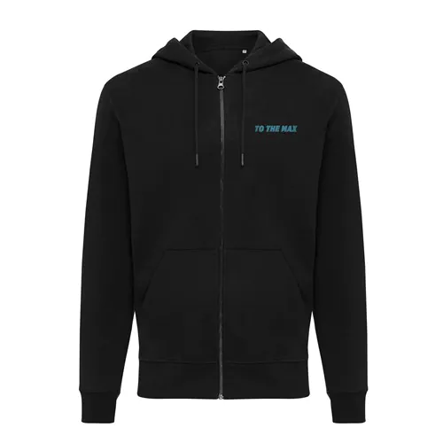 IQONIQ Abisko gerecycled katoen hoodie met rits