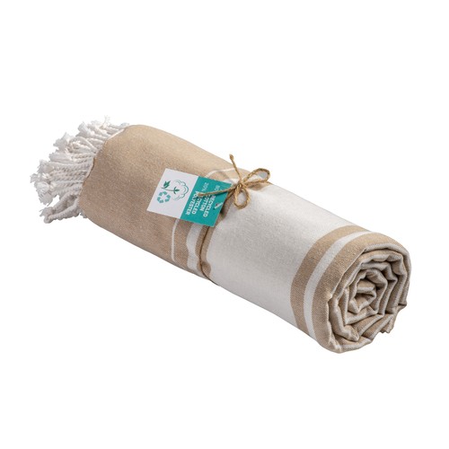 Beach towel /pareo in recycled cotton 180 gr/m2 Beach towel /pareo in recycled cotton 180 gr/m2