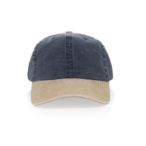 BEAU AWARE™ Two-Tone 6-Panel-Cap aus washed Cotton-Twill