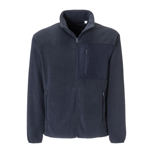 Sudadera unisex de micropolar en tejido de 240 g/m2 (100% poliéster reciclado) Sudadera unisex de micropolar en tejido de 240 g/m2 (100% poliéster reciclado)