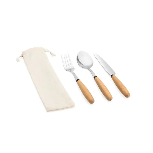 BOULUD. 3-piece set in acacia wood BOULUD. 3-piece set in acacia wood