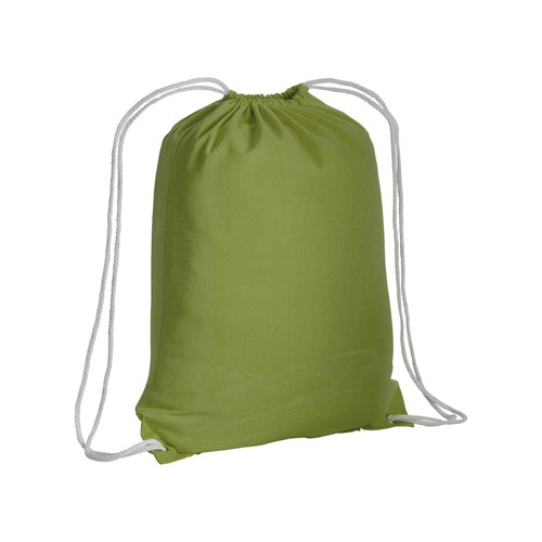 135 g/m2 cotton backpack with drawstring closure