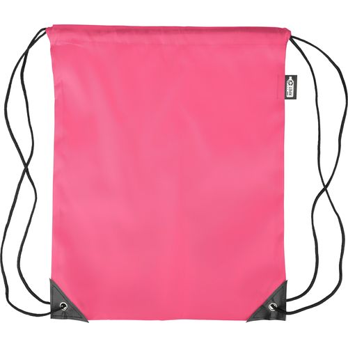 Recycled rPET polyester (210D) drawstring backpack Enrique