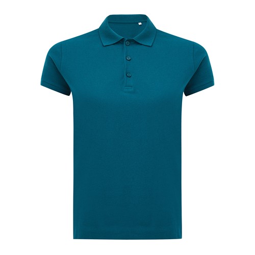 Polo IQONIQ Yosemite piqué algodón reciclado de mujer Polo IQONIQ Yosemite piqué algodón reciclado de mujer