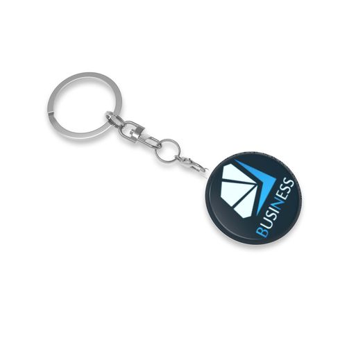 Key Ring Hard Single, Doming in full color, 10-20 cm2