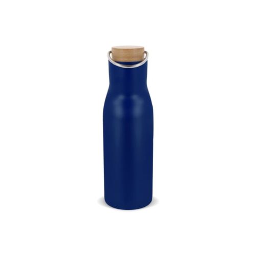 Botella térmica con tapón de bambú 500ml