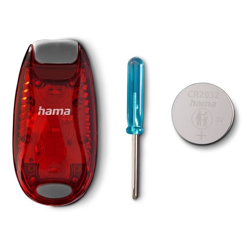 Bicycle warning lights set Hama 2 pcs