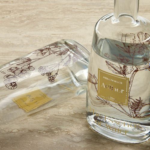 Arno botella de vidrio con tapa GPI. Fabricada en Portugal
