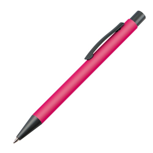 Stylo en plastique avec clip en métal