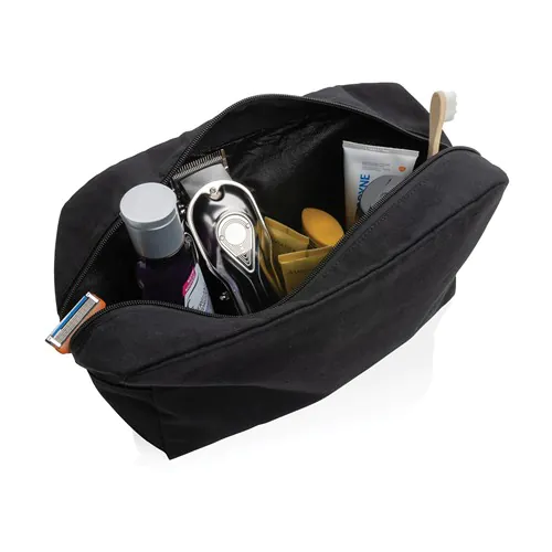 Impact Aware™ 285 gsm rcanvas toiletry bag undyed Impact Aware™ 285 gsm rcanvas toiletry bag undyed