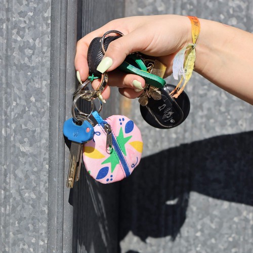 CUSTOMIZABLE RPET ROUND COIN PURSE