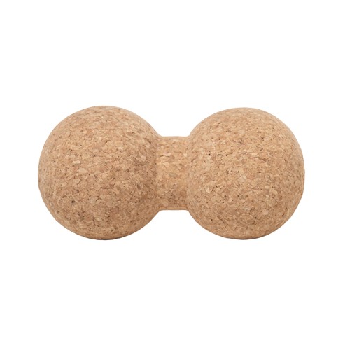 Cacahuete de masaje de corcho, 16 x 8 cm, "Made in Europe"