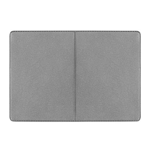 CreativDesign® Pochette pour carte d'identité "2-fold" argent réfléchissant