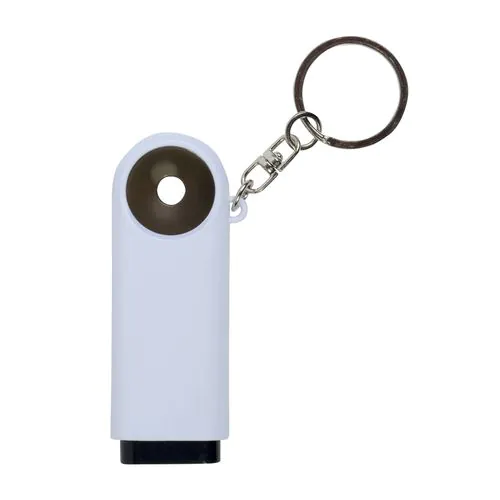Portachiavi in plastica con gettone per carrello della spesa e luce a 2 led Portachiavi in plastica con gettone per carrello della spesa e luce a 2 led
