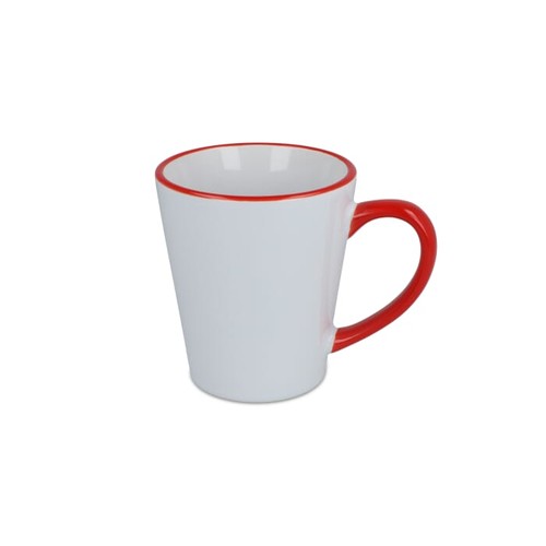 Mug subli Melbourne bord & anse colorés 300ml Mug subli Melbourne bord & anse colorés 300ml