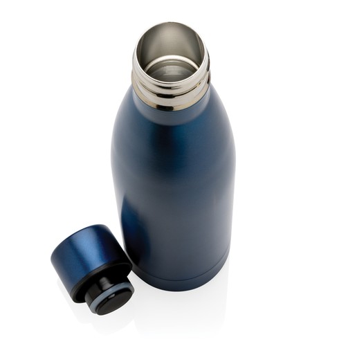 Bouteille iso couleur pleine en acier inoxydable recyclé RCS