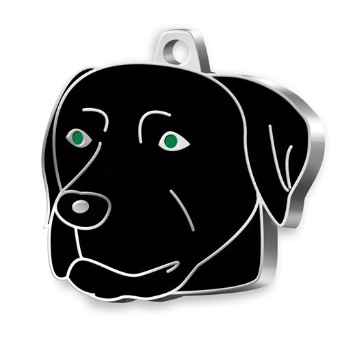 DOG TAG LABRADOR BLACK DOG TAG LABRADOR BLACK