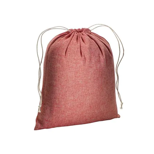 Pochon cadeau en coton recyclé 150 g/m2, 25 x 30 cm