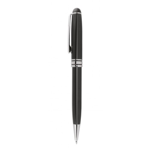 BALLPOINT BLACK - CHROMED d=12mm
