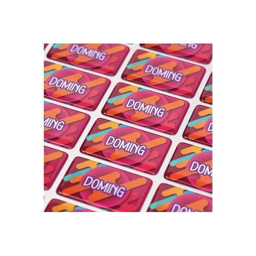 Doming Rechthoek 100x30 mm