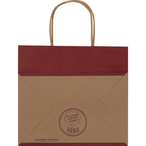 papieren tas, klein papieren tas, klein