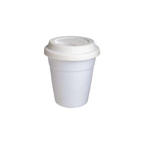 Reusable PP cup with silicone cap