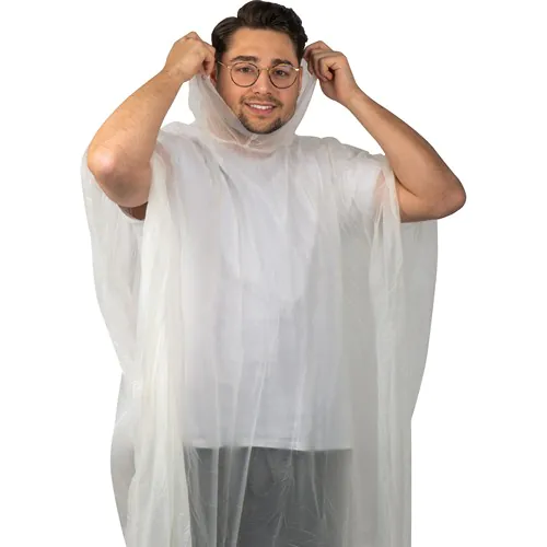 Poncho de pluie en PLA - compostable Poncho de pluie en PLA - compostable