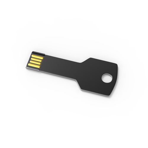 Clé USB Alu Key (Noir), 8 GB