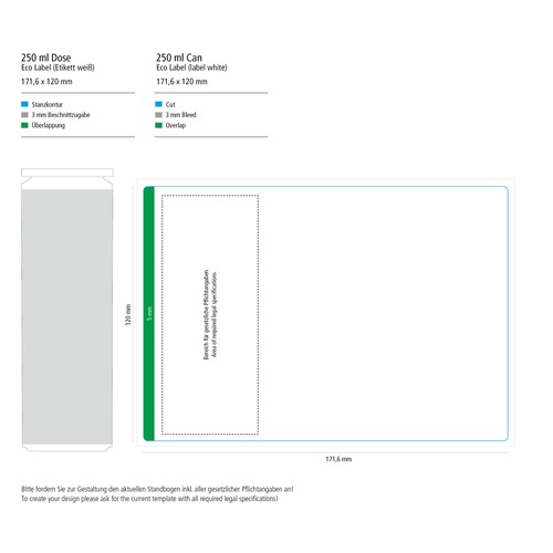 Latte Macchiato, 250 ml, Eco Label Latte Macchiato, 250 ml, Eco Label