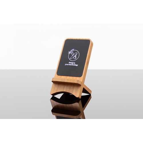 wireless charger 15W FSC® 100% Bamboo
