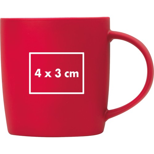 Rubberized ceramic mug Rubberized ceramic mug