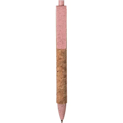 CORK AND WHEAT STRAW + ABS BALLPOINT PEN