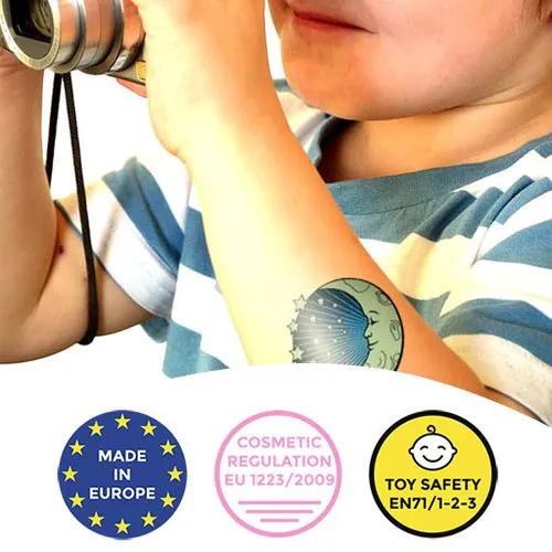 Custom temporary Tattoos - Sticker tattoos for Kids