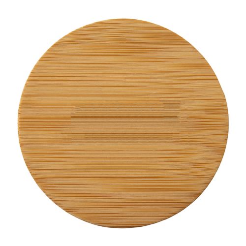 Round Bamboo mirror