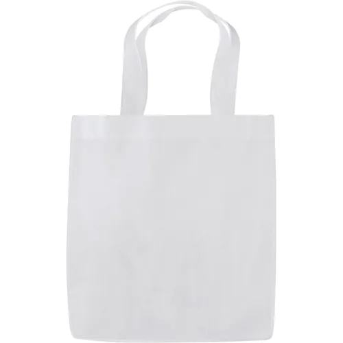 NON WOVEN (80 gr/m²) SMALL SHOPPING BAG WITH GUSSET