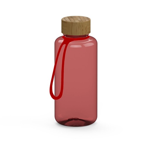 Gourde "Natural" transparente incl. attache, 1,0 l