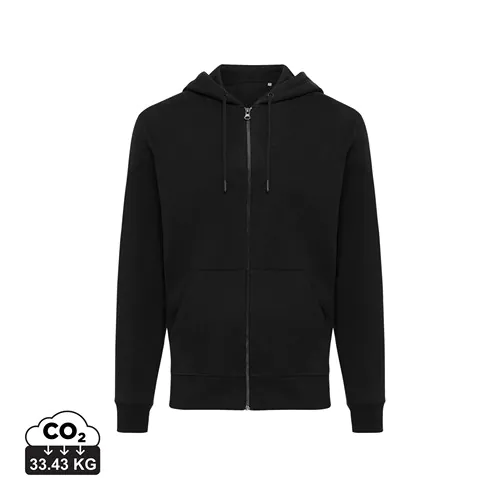IQONIQ Abisko gerecycled katoen hoodie met rits