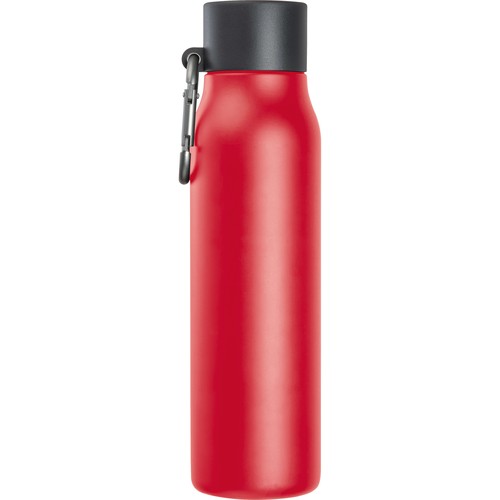 Drinking bottle with carabiner, 600ml