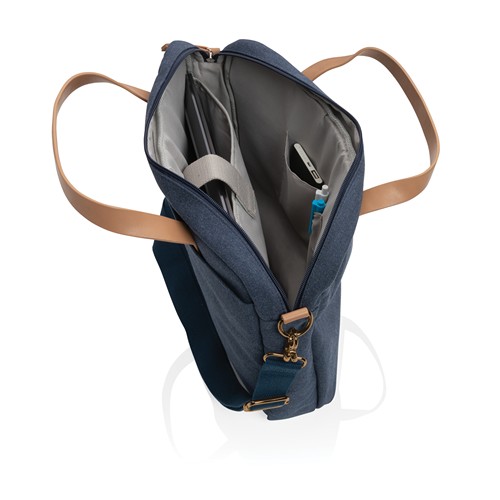 Impact AWARE™ 16 oz. recycled canvas laptop bag Impact AWARE™ 16 oz. recycled canvas laptop bag