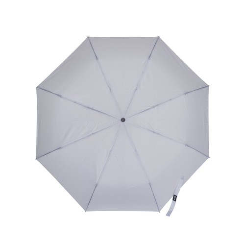Automatic R-PET umbrella with carabiner handle Automatic R-PET umbrella with carabiner handle