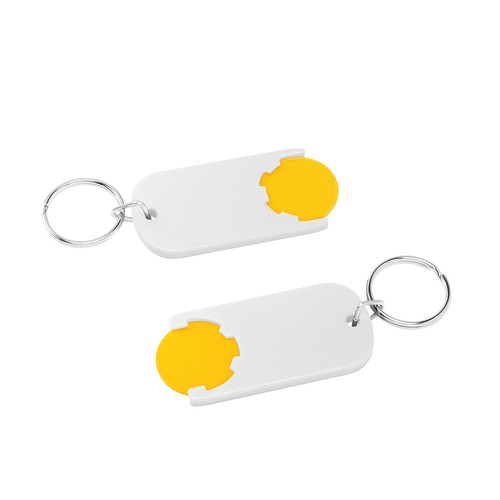 Chiphouder met winkelwagenmuntje 1€ "Alpha" Chiphouder met winkelwagenmuntje 1€ "Alpha"