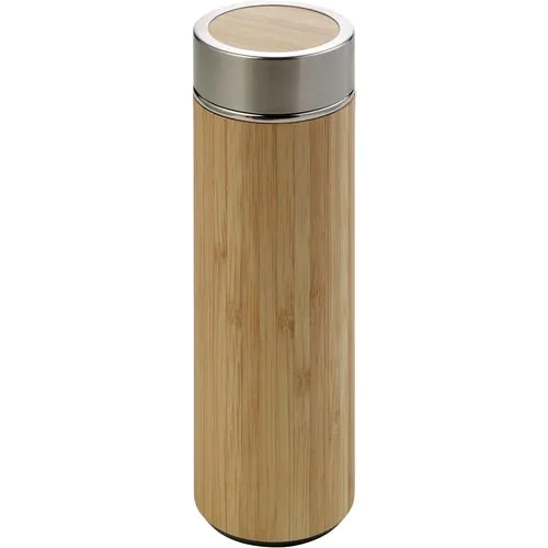 Bamboo and stainless steel double walled bottle Yara Bamboo and stainless steel double walled bottle Yara