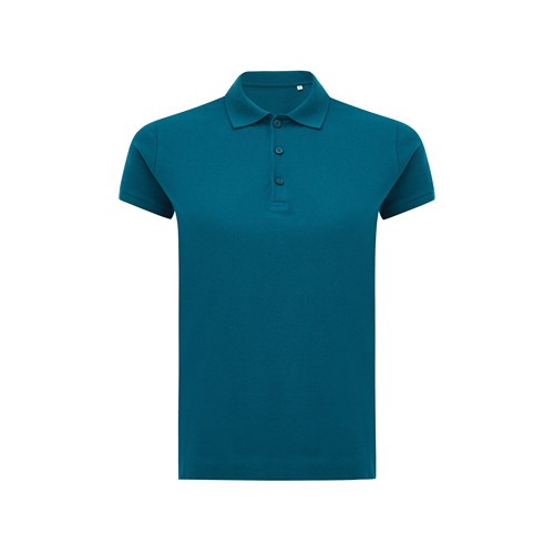 Polo IQONIQ Yosemite piqué algodón reciclado de mujer